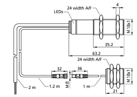 超声波双张控制器 dbk+4/3BEE/M18 E+S