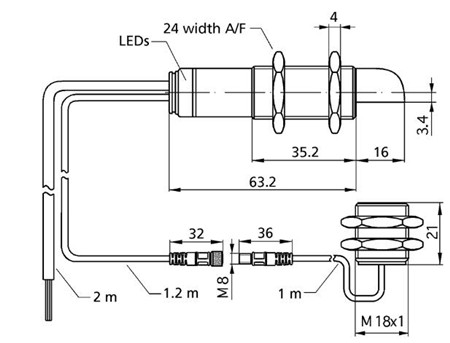 超声波双张控制器 dbk+4/WK/3CDD/M18 E+S